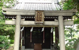 三囲神社の大黒神