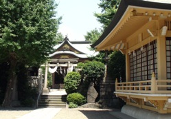 白髭神社の寿老人