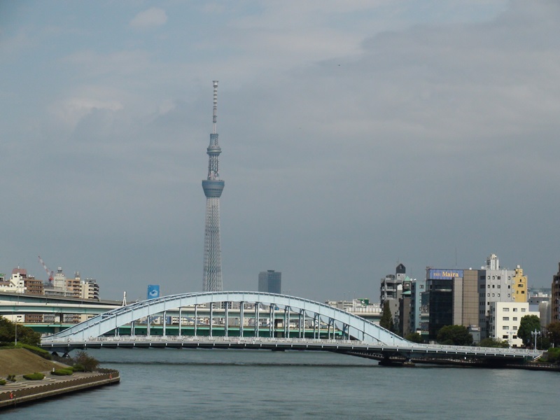 永代橋の全景