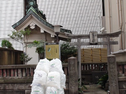 柳橋の石塚稲荷神社